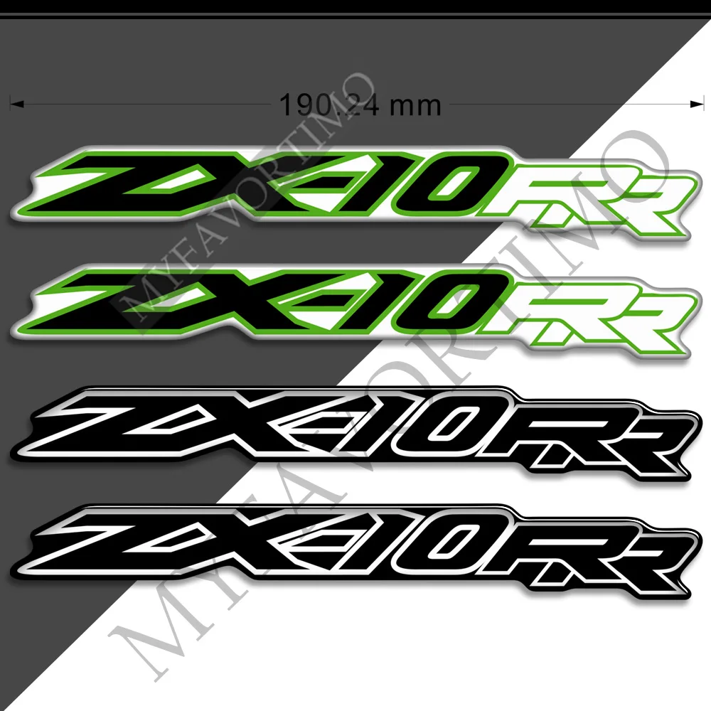 Stickers For Kawasaki Ninja ZX-10RR ZX10RR ZX 10RR Emblem Badge Logo Decal Tank Pad 2016 2017 2018 2019 2020 2021