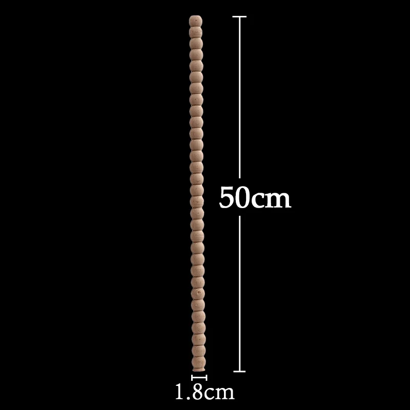 Houten beeldjes Houten applique Houten sticker Onlay Houtsnijwerk Lijnen Gesneden Prachtige natuurlijke lange houten meubels Decor Lijnen Stra