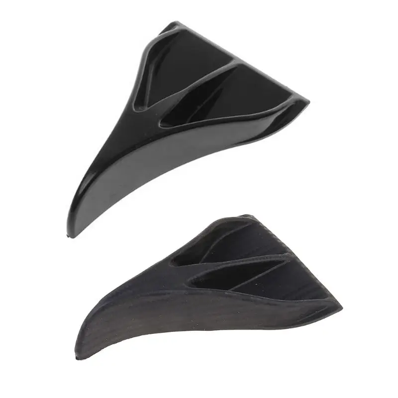 Car Roof Fin Car Spoiler Universal Tuning Roof Diffuser Shark Fins Spoiler Wing Kit Air Vortex Generator