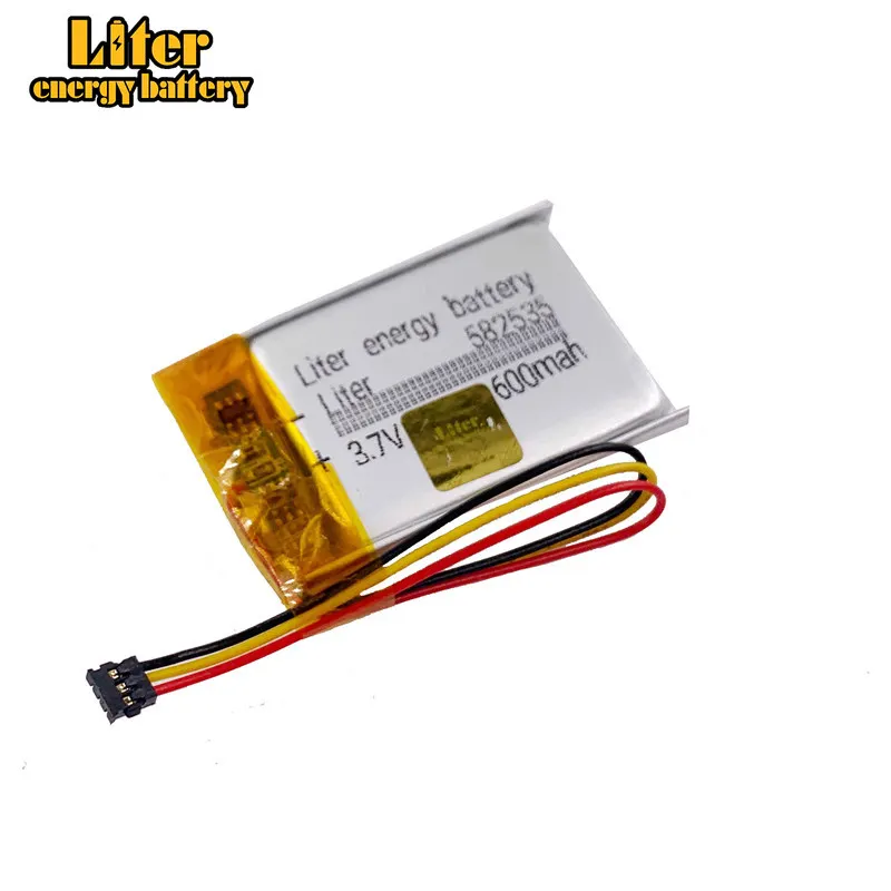 MODEL 582535 SP5 3.7V 600mAh akumulator bateria do hp rejestrator jazdy papago f320 f300 QStar A5 DVR 602535