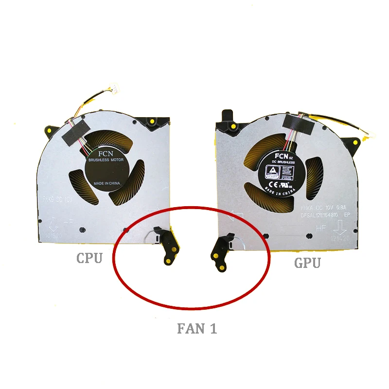 Neue Original Laptop CPU GPU Lüfter FÜR LENOVO Legion R7000 R7000P 5V 10V 2021