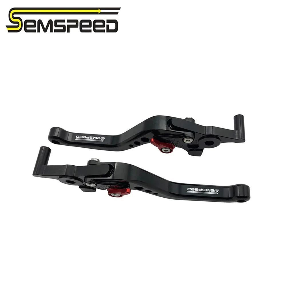 SEMSPEED moto CNC freno corto leve della frizione impugnature estremità per Yamaha TMAX530 2012-2019 2020 TMAX500 2008-2018 parti