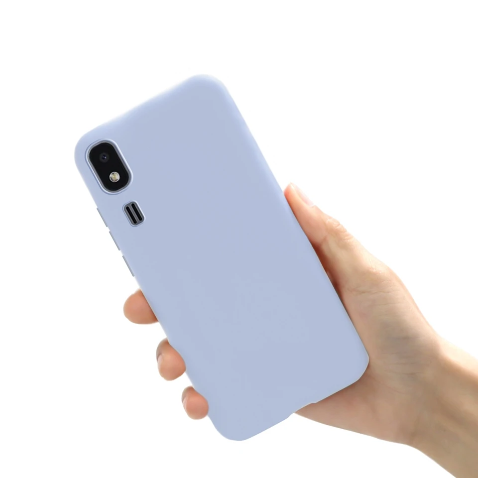 Dla Samsung Galaxy A2 Core Case 2019 moda silikonowe miękkie cukierki tylna pokrywa dla Samsung A 2 rdzeń A2Core przypadki telefonów A260F 5.0\'\'