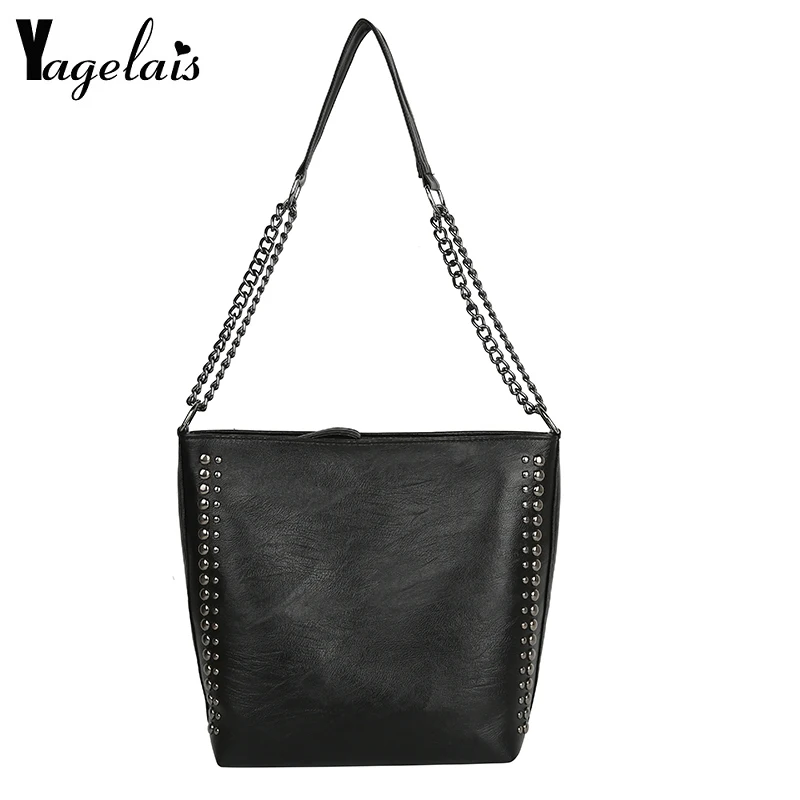 Bag Ladies Handbag Fashion Chain Handbag Ladies Casual Handbag Shoulder Bucket Shop Package Bolsas