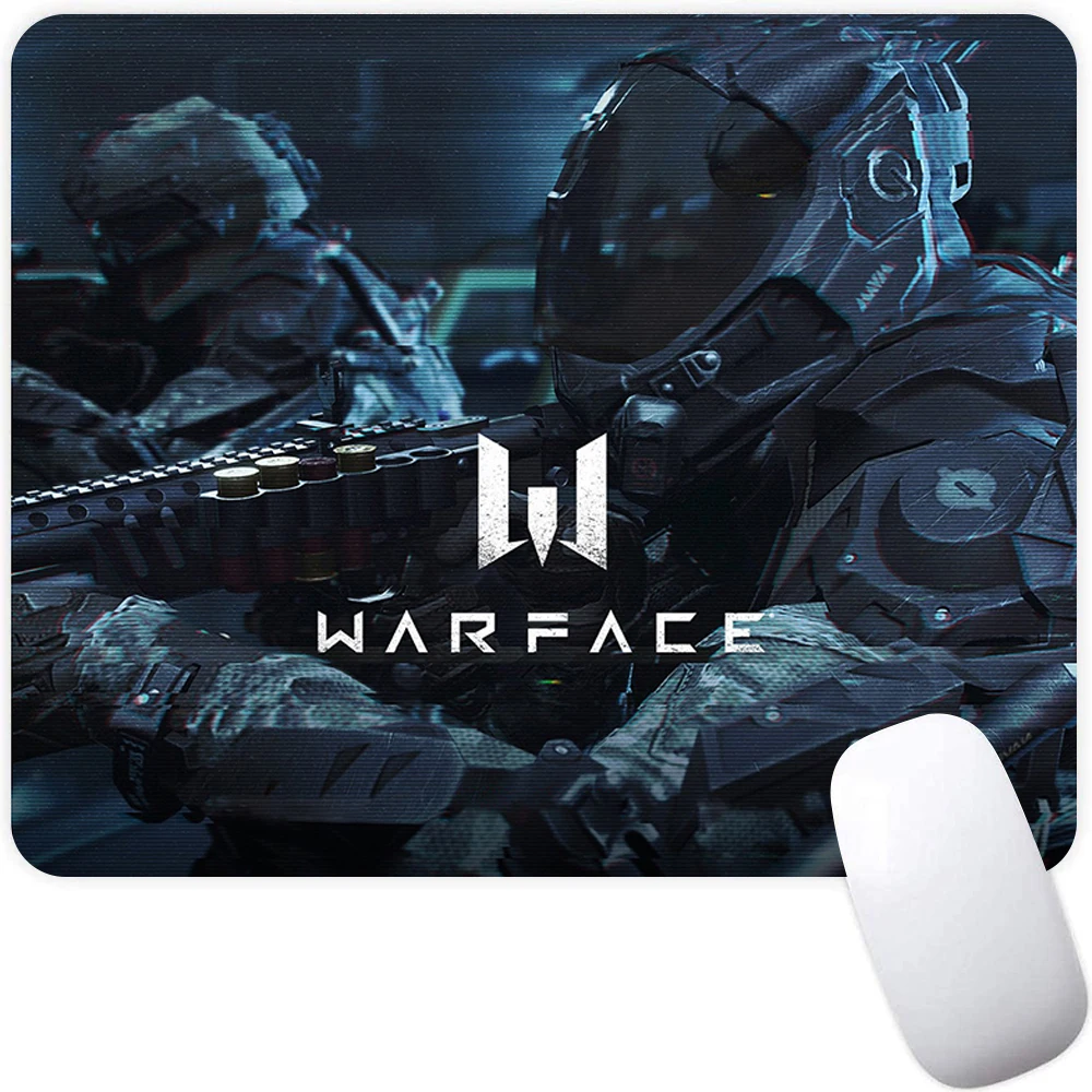 Warface Small Gaming Mouse Pad Computer Office Mousepad PC Gamer Mouse Mat Laptop Mausepad Mouse Carpet Keyboard Mat Desk Pad