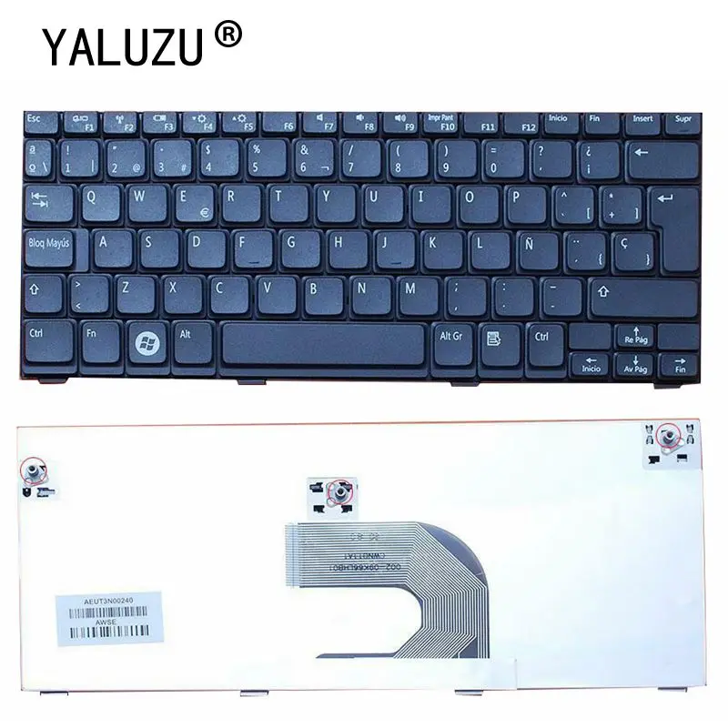 

US/RU/SP Keyboard FOR Dell Inspiron Mini10-1012 1014 1018 P04T P01T