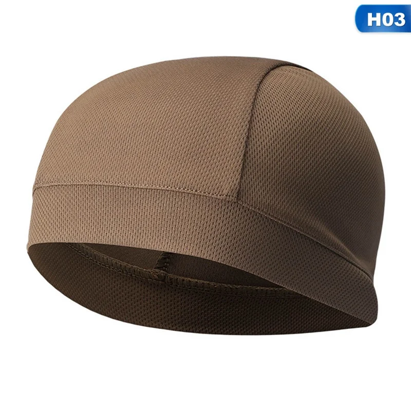 Casquette de tête de mort rafraîchissante, respirante, anti-transpiration, cyclisme, chapeau de course, inodore, absorbant la sueur, sans décoloration