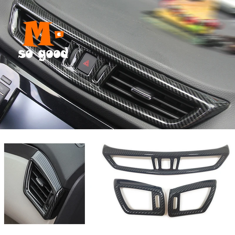 

Trim Car Accessories for Nissan Qashqai J11 X-Trail T32 AC Vent Both Sides Left Right Center/Middle Air Conditioning Outlet ABS