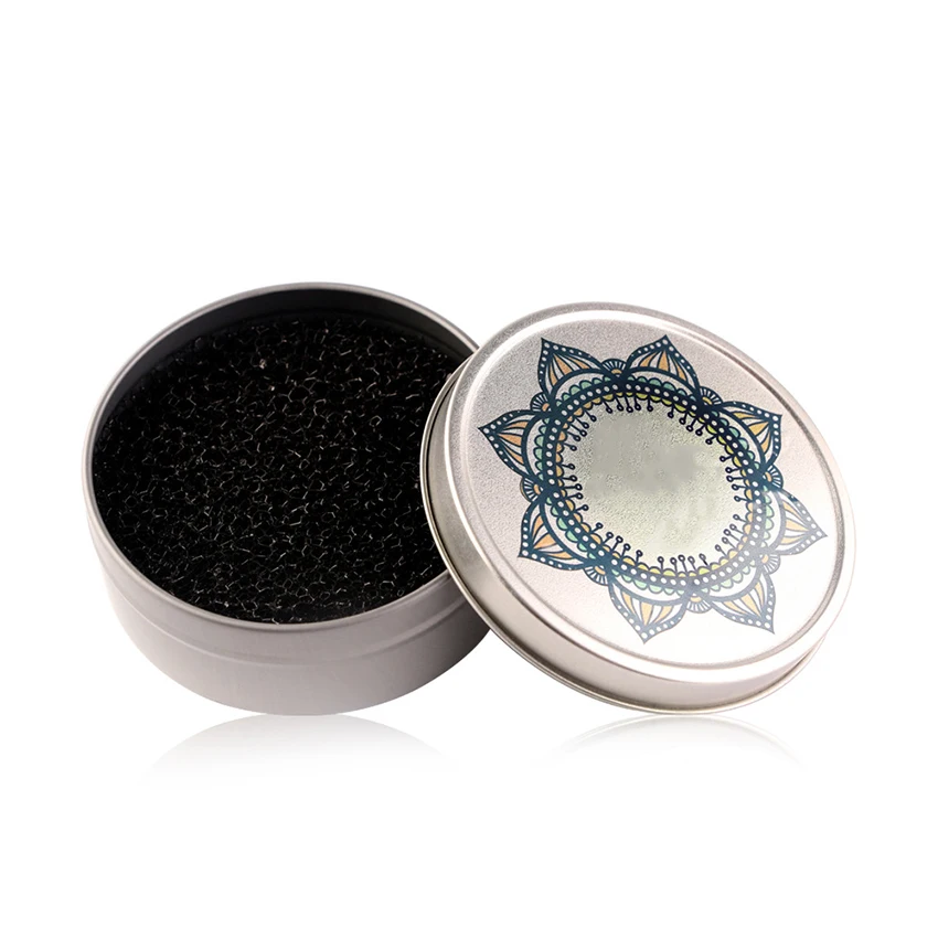 1 Cọ Trang Điểm Bụi Nhanh Bọt Biển Tẩy Màu Sắc Hộp Tắt Làm Cọ Rửa Vệ Sinh Hộp Dụng Cụ Làm Đẹp Phụ Kiện