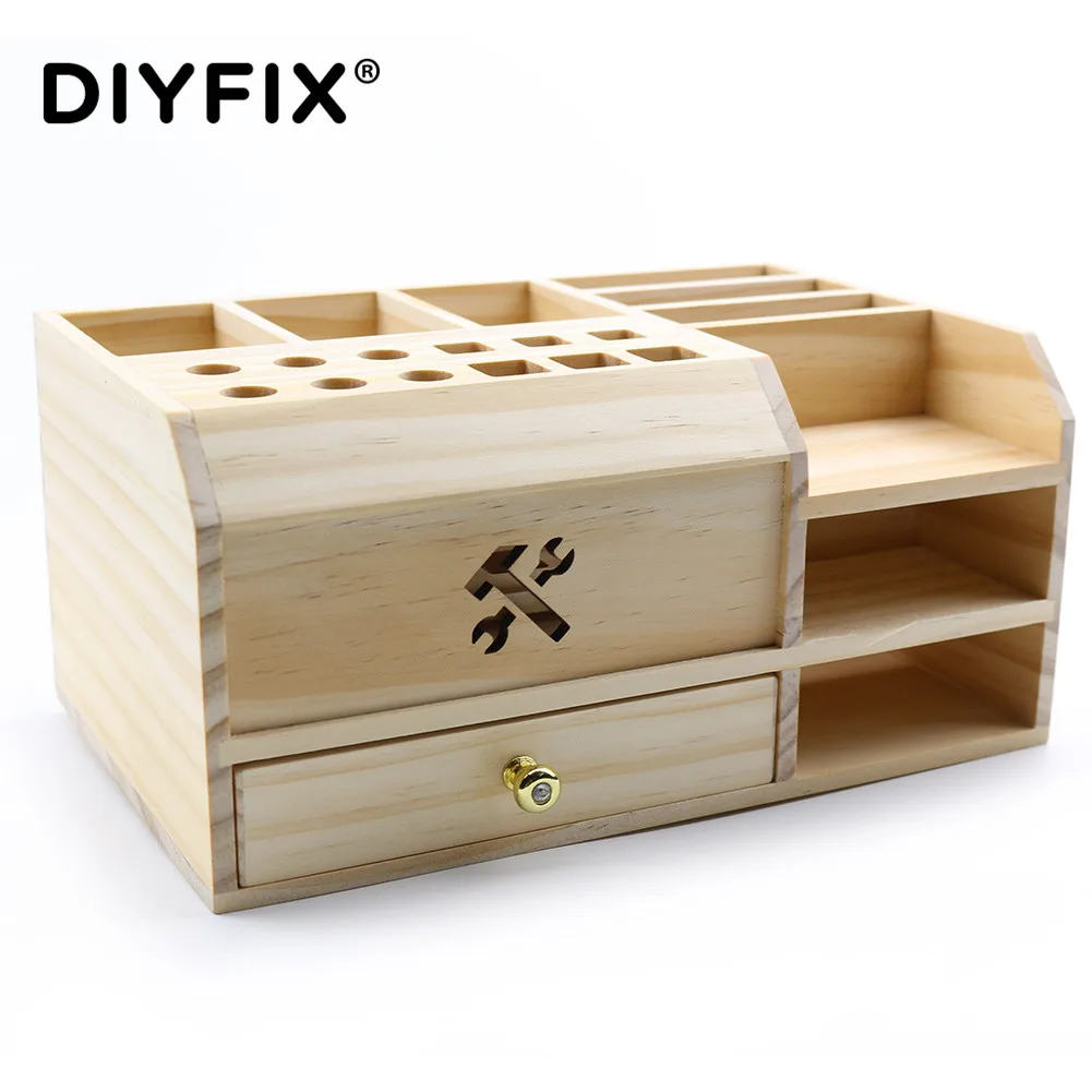 

This is a Magic Wooden Box, The Shape Of The Wrench And Hammer Represents The Working Class,Start Your Maintenance Business Now！