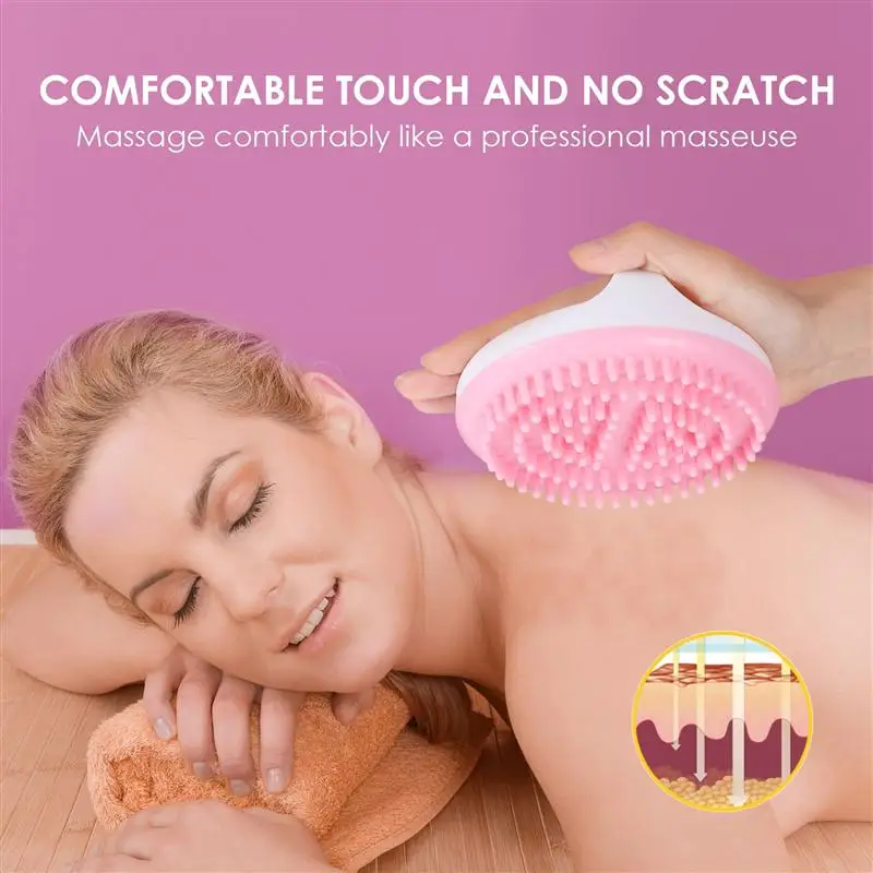 1Pc Massage Comb Anti Cellulite Massage Brush Body Skin Exfoliating Brush Body Massage Cellulite Brush Massager Cellulite