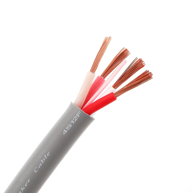 CANARE four-core 4S12F/4S11/4S10F/4S8 fever audio cable speaker speaker cable bending resistant sheath cable 4*2.81