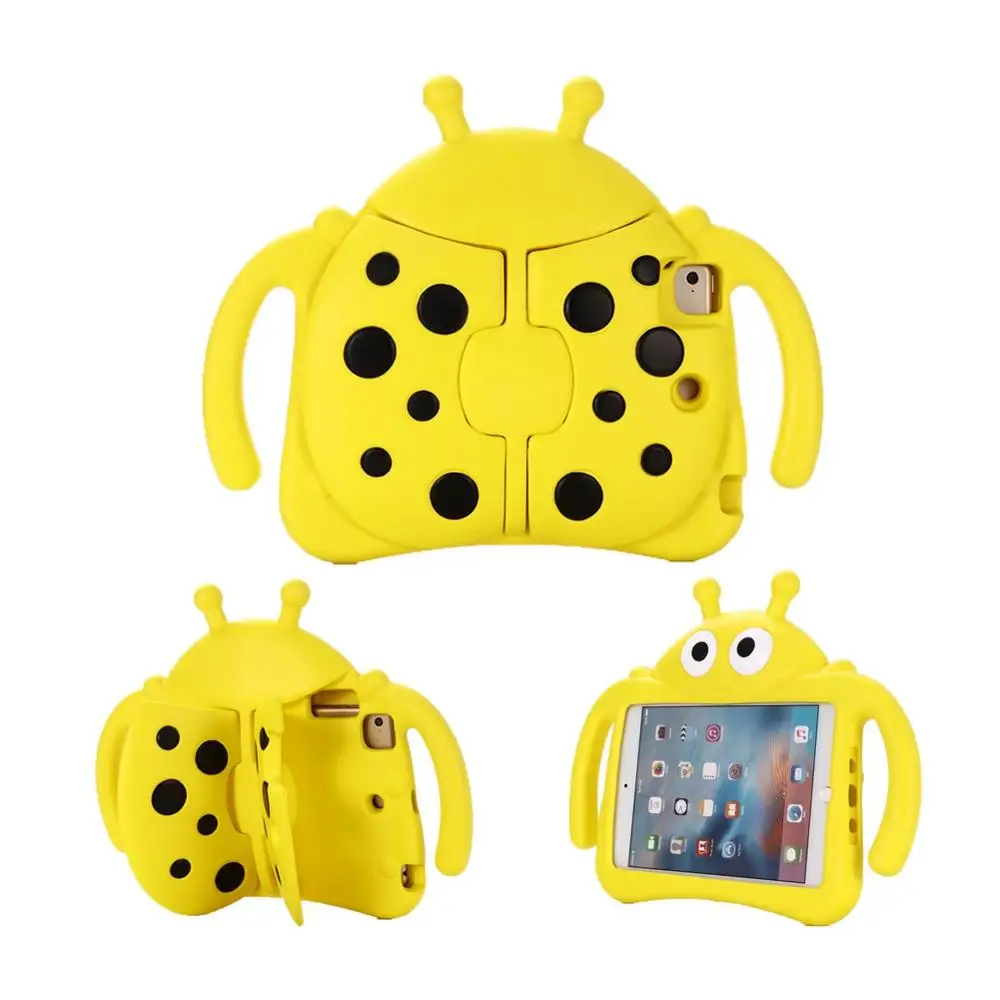 Kids Case for iPad Air 2 5th 6th Gen 9.7 2017 2018 Cute Cartoon Shock Proof Full Body Cover for IPad Mini 1 2 3 4 5 Stand Case