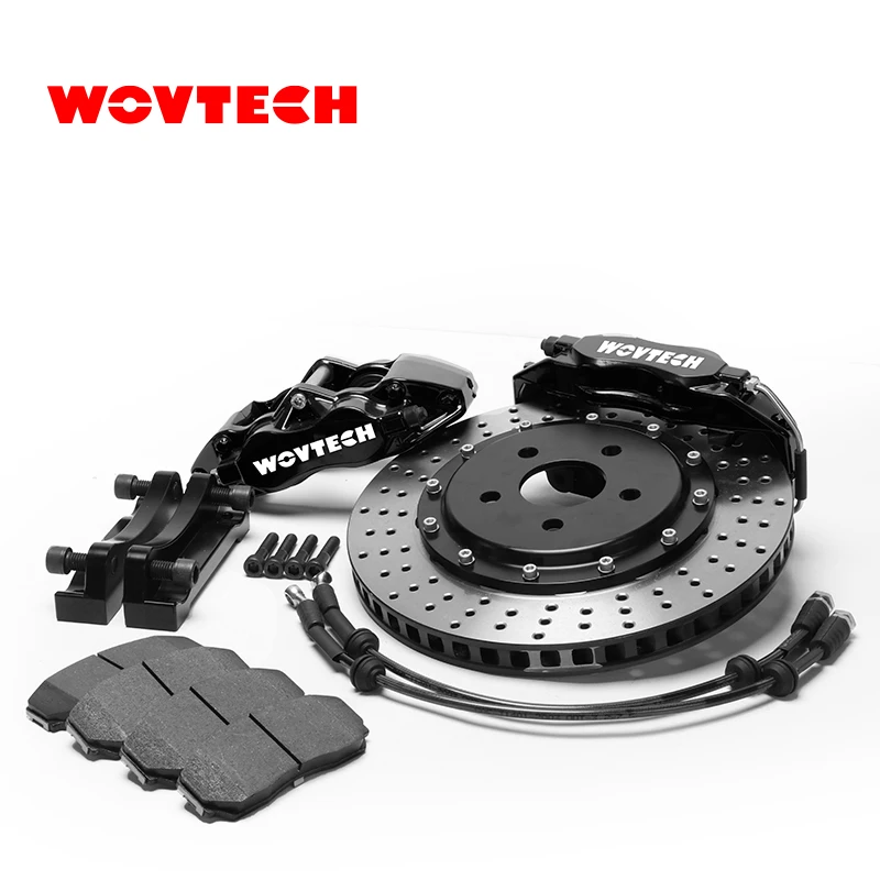 Factory High Quality Brake System Black Color Caliper with 330mm Dragon Disc Rotor Kit for LEXUS RC-F