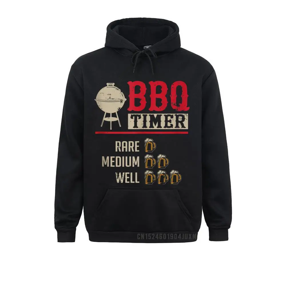 Youth Funny BBQ Meat Cooking Timer Beer Grill Chef Barbecue Gift Men Sweatshirts Classic Hoodies New Arrival Hoods