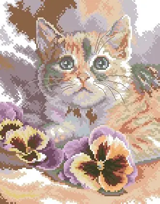 

tt Mouse avatar Counted Cross Stitch Kit Cross stitch RS cotton with cross stitch RTO M-269