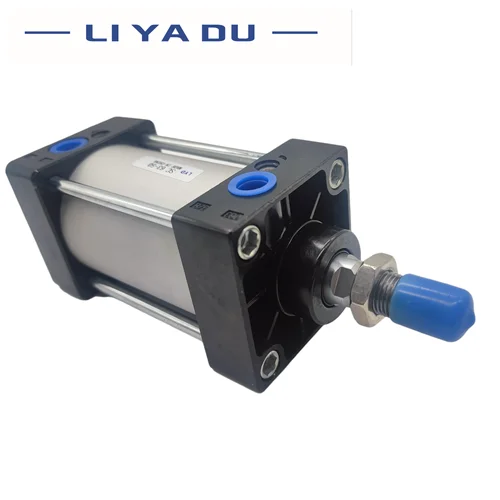 Cilindros de aire estándar serie SC32, cilindro neumático de doble acción, diámetro de 32mm, carrera de 25/50/75/100/125/150/175/200/250/300mm