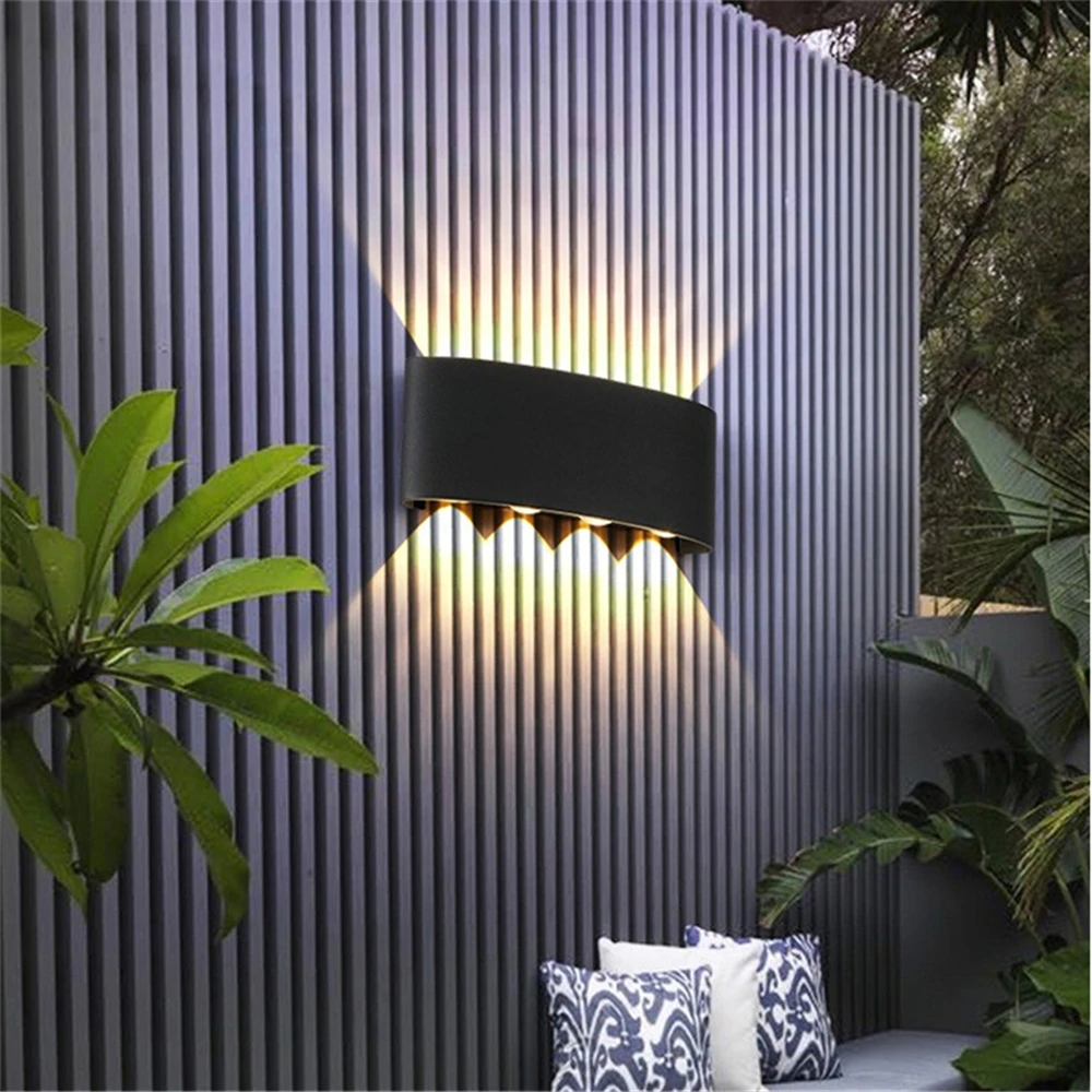 LED Outdoor Waterproof Wall Lamp Lighting Bedroom Living Room Light Aisle Corridor Outdoor Garden Lamp Aluminum LED Wall Sconce