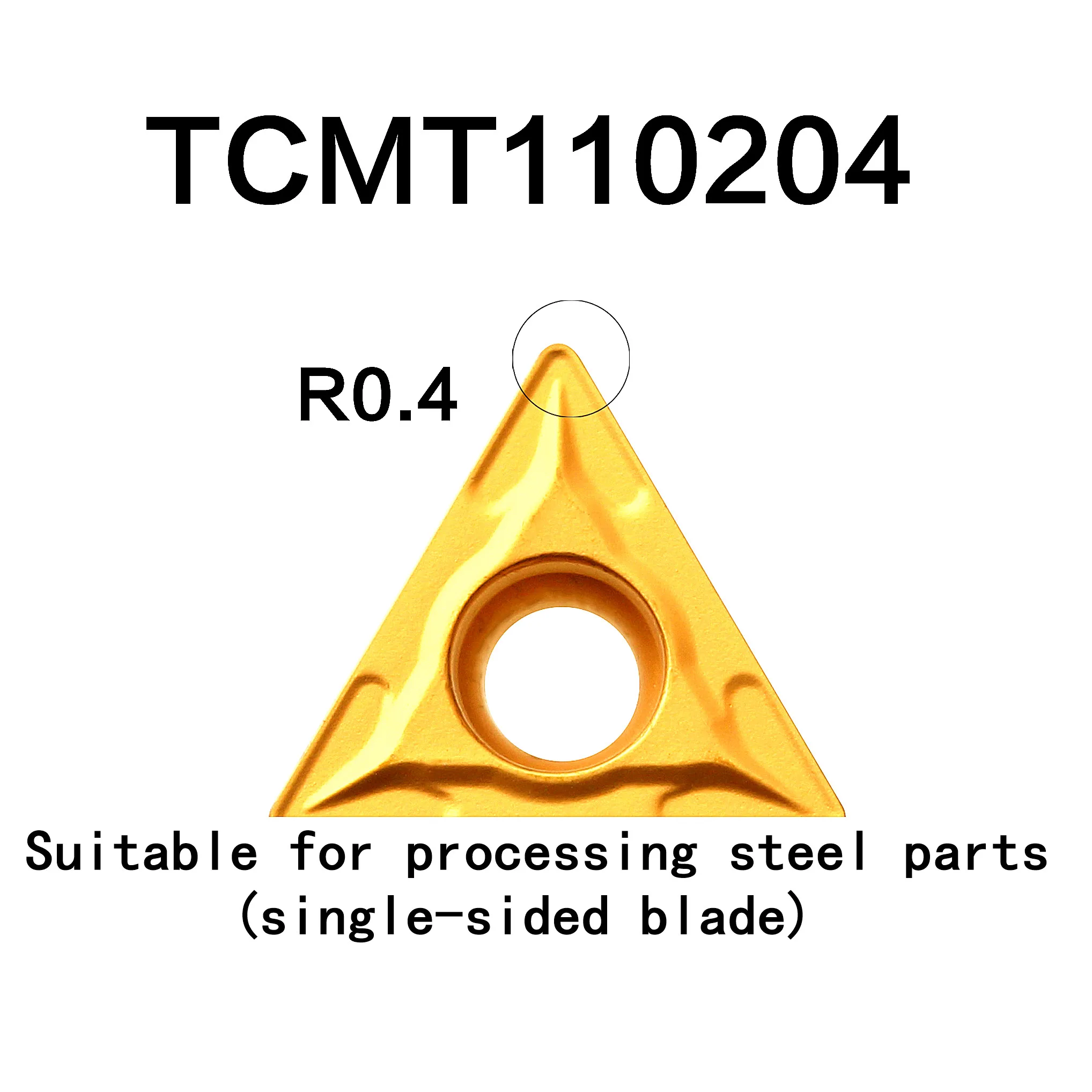 10 Chiếc TCMT110204 TCMT110208 XP9125 Carbide Chèn Nội Bộ Dụng Cụ Quay Rau Lắp Tiện Bằng Máy CNC Công Cụ Cắt