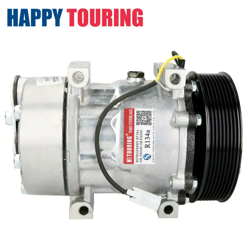 SD7H15 Auto AC A/C  Conditioning Compressor For RENAULT Magnum DXI 480 TRUCKS 5010483030 5001866276 5010563567 24V PV8 8PK