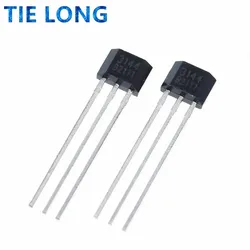 100pcs/lot NEW A3144 A3144E A3144EUA OH3144E 44E Hall Effect Sensor 3144 TO-92S