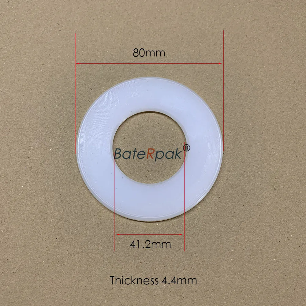 Nylon piastra di attrito Semi automatica reggiatrice parti di macchine, BateRpak bundling macchina parte, OD80mm ID40mm,4 millimetri thickness2pcs prezzo