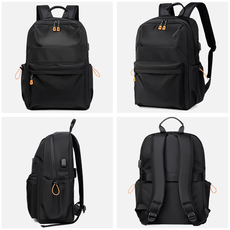 2024 New Business Travel Laptop Backpack Anti-theft Fashion Casual Oxford Cloth Waterproof Large-Capacity Student Backpack