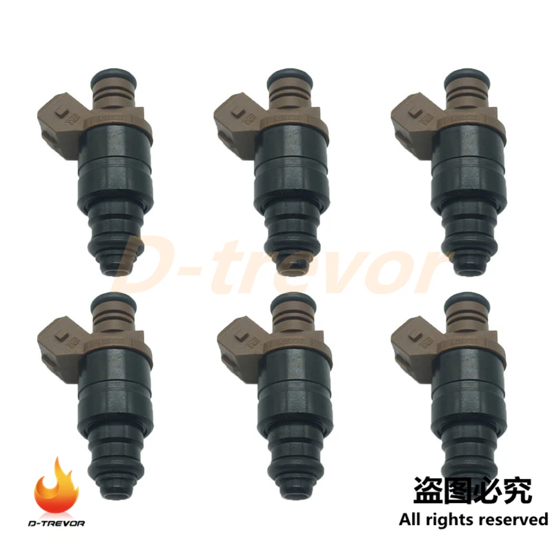 6PCS NEW Fuel Injector nozzle For Daewoo Lacetti MK1 1.6L Chevrolet OEM 96332261 25182404