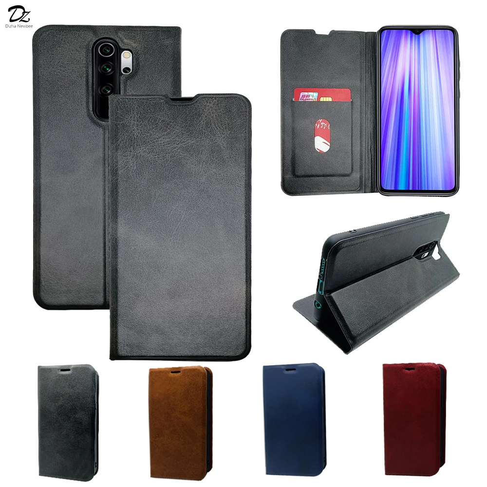 Luxury Leather Flip Case for Xiaomi Redmi Note 8 7 Pro 8T 6 6A 7 7A 8A Ultra Thin Card Slot Wallet Stand Protect Cover