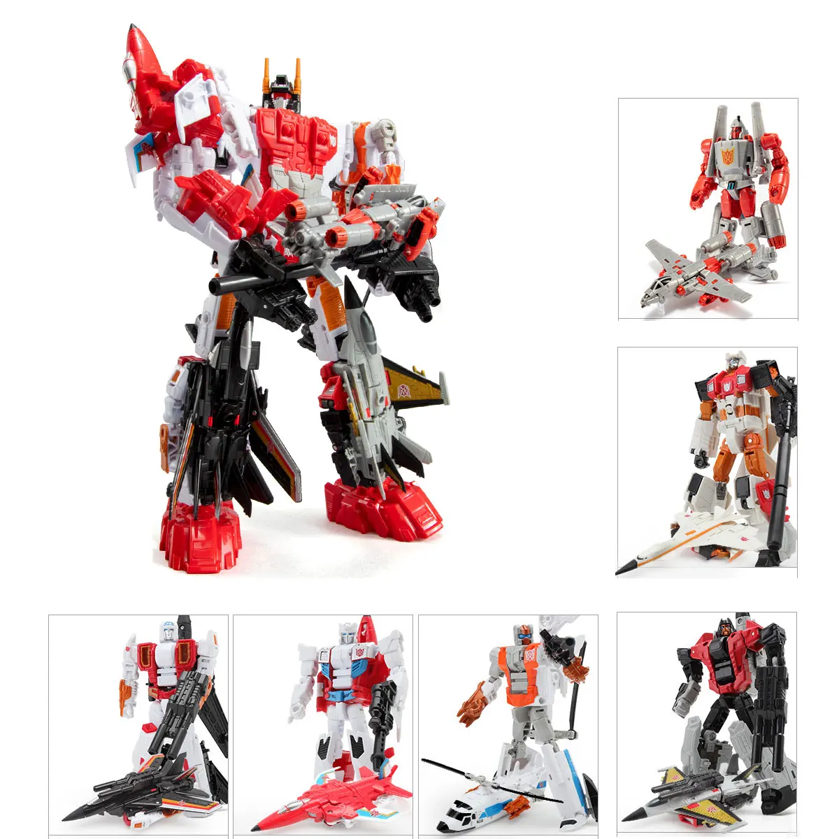 HZX Transformation Superion H-903 H903 Oversize IDW 6IN1 Combination NEW Upgrade Version Action Figure Robot Toys