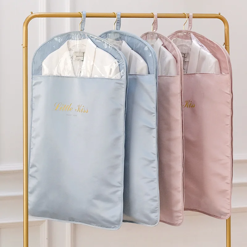 Dustproof Cover For Clothes Couvre Veste Garment Protector Suit Coat Dust Cover Bag Foldable Transparent Hanging Organizer