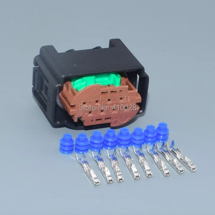 shhworldsea 8Pin 4F0 972 708 Auto ACC Radar module plug connector,2-1534229-2 8P car sensor plug for BMW,Mercedes-Benz,VW,Audi