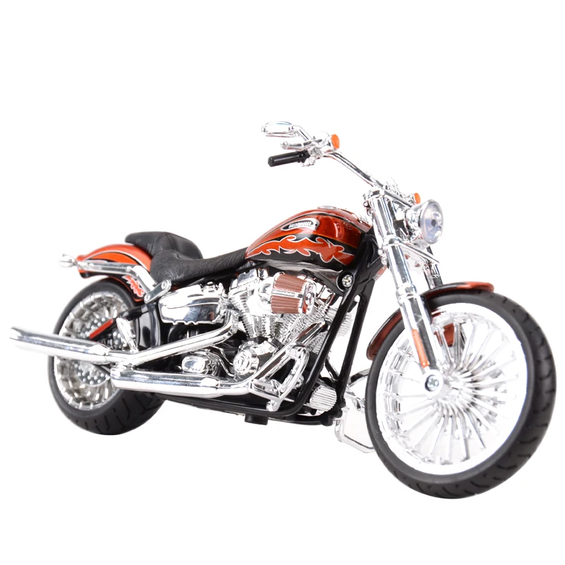 Maisto 1:12 Harley-Davidson 2014 CVO Breakout Die Cast Vehicles Collectible Hobbies Motorcycle Model Toys