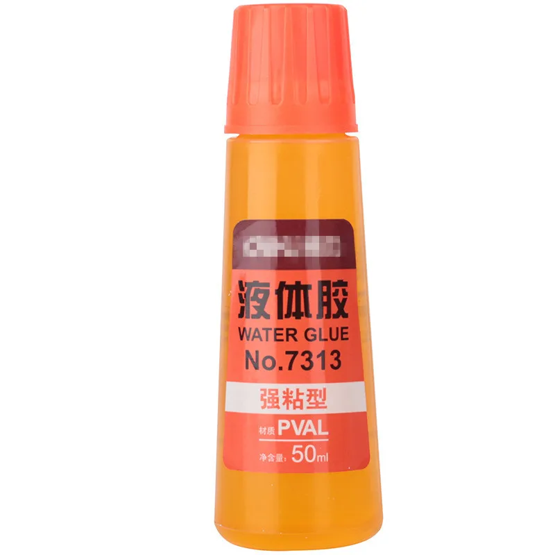 2 sztuk 50ml DIY silne stałe klej uczeń ręcznie klejone kij, wysokiej lepkości koperta klej PVP mocny klej szkolne materiały biurowe