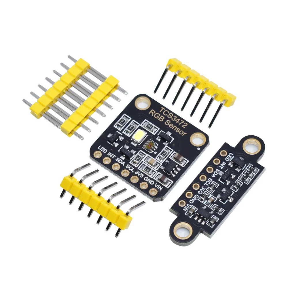 컬러 센서 인식 모듈, RGB 개발 보드 IIC, Arduino STM32 실험실용, TCS34725