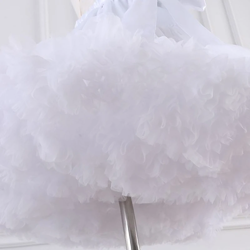 New Puffy Short Petticoat DongCMY Tulle Elegant Underskirt Rockabilly Tutu for Wedding Party