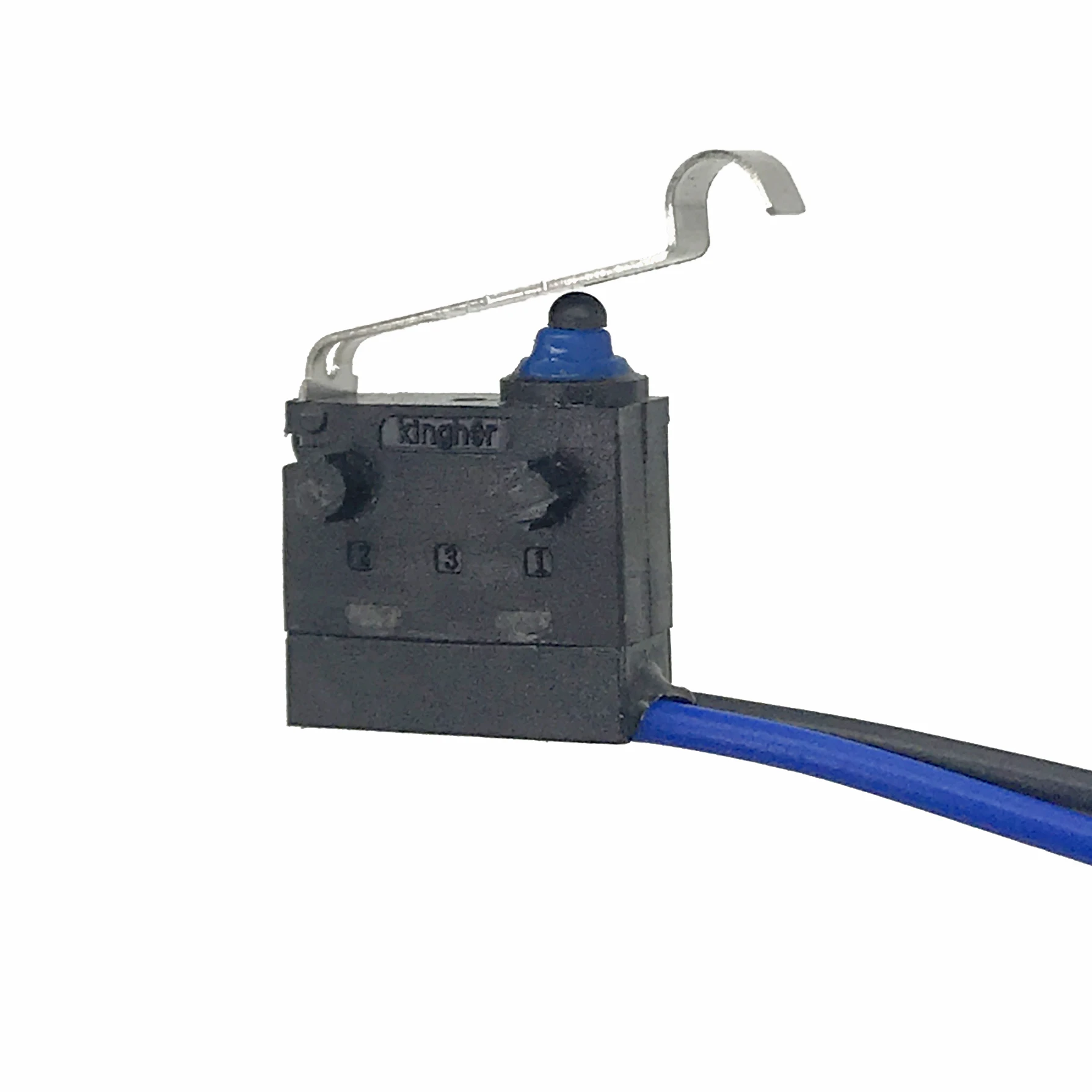 Small Microswitch 13.8mm Ip67 Waterproof No/Nc Two Side Leads Double Positioning Column 3a Car Wiring Harness Bluetooth Car Lock