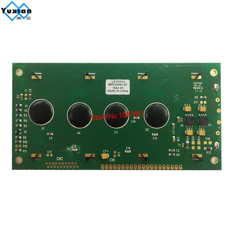 192x64 LCD Display Module 130*65mm 5v blue LG192642 NT7108 instead WH19264A TM19264 LM19264K