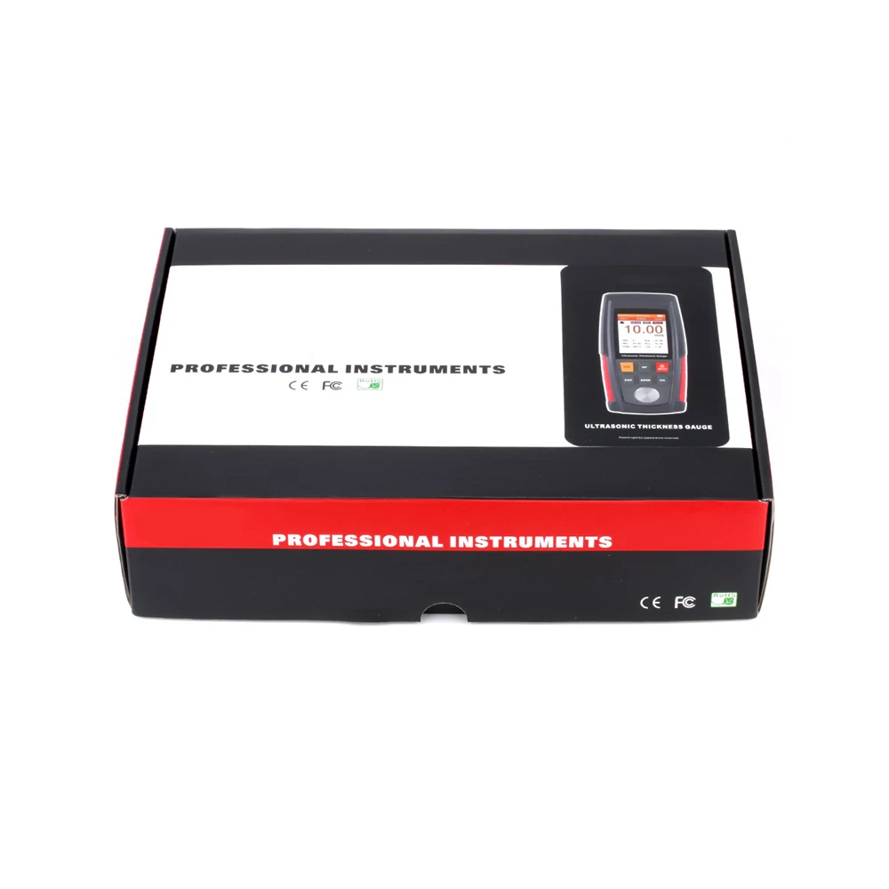 WT100A(1.00-225.0Mm) WT130A(1.00-300.0Mm) USB Pengisi Daya Logam Penguji Presisi Tinggi Meteran Pengukur Ketebalan Ultrasonik Digital