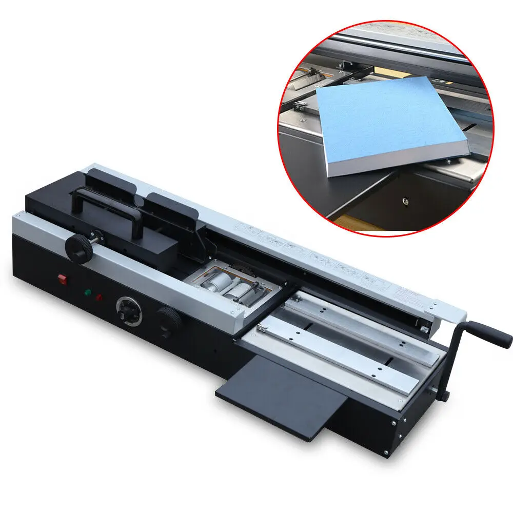 Wireless Hot Melt Glue A4 Book Binder Perfect Binding Machine Stainless Steel  110V/220V