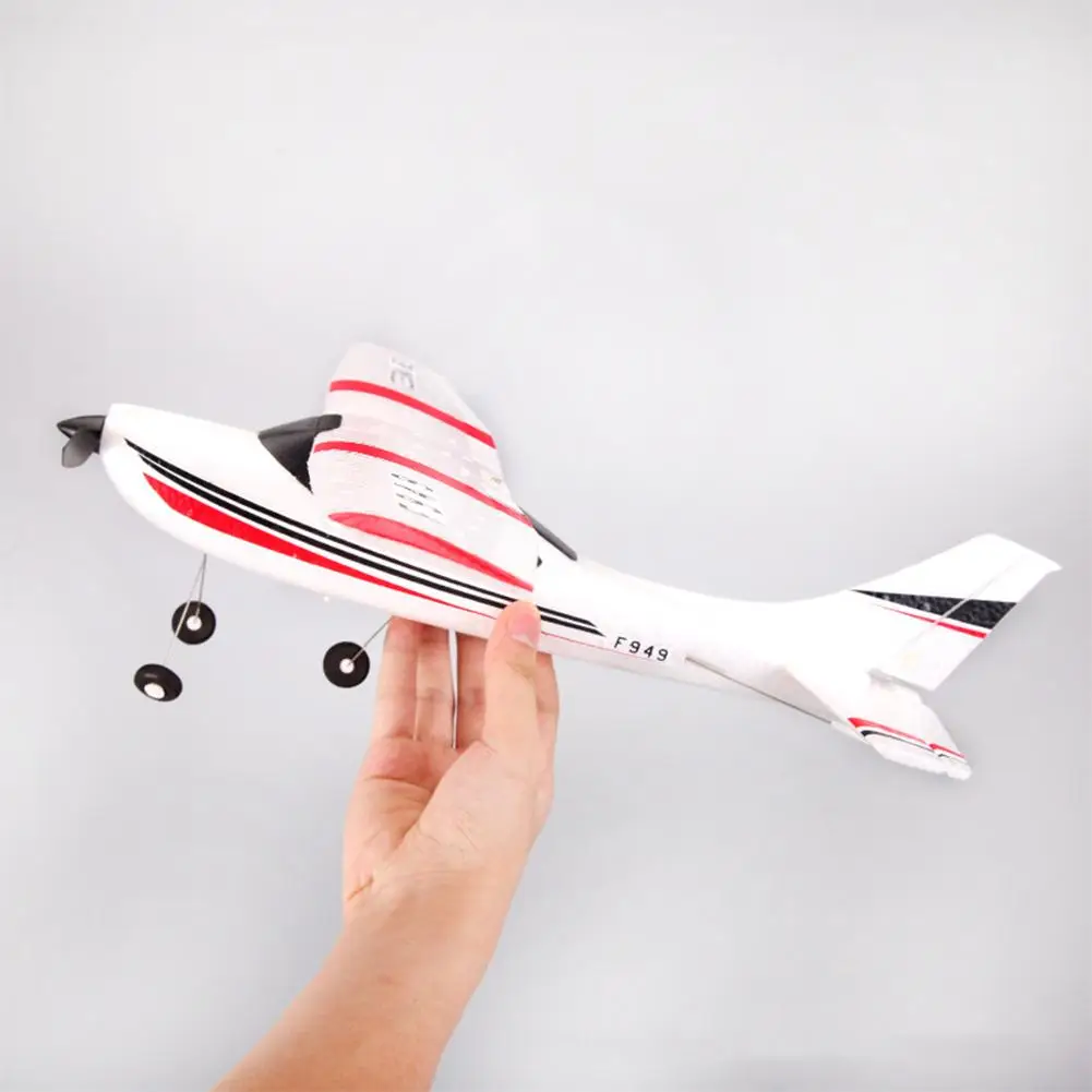 WLtoys F949 RC Airplane 2.4G 3D6G 3Ch Fixed Wing Plane Outdoor Toys Drone RTF Upgrade Version Digital Servo F949S With Gyroscope