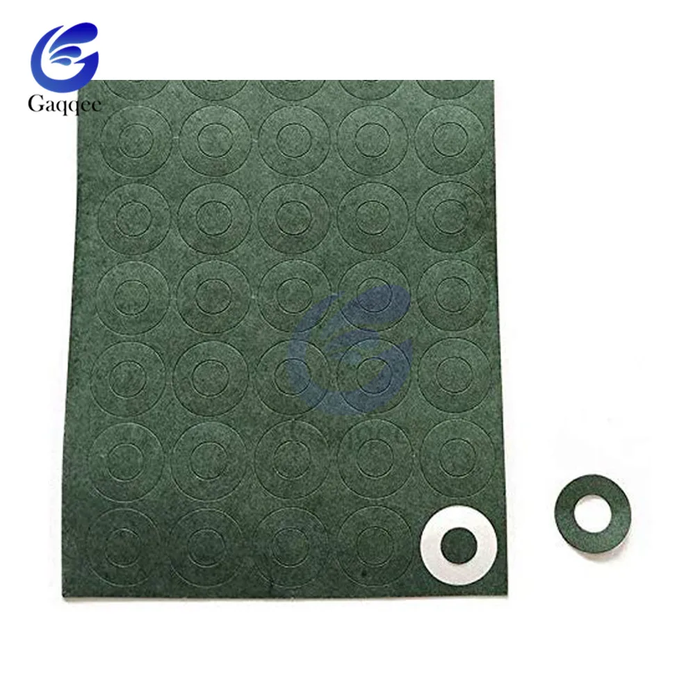 100pcs/lot 18650 Li-ion Battery Positive Insulation Gasket Hollow Flat Head  Adhesive Pad Insulation Meson Head Gasket 1S/2S/3S