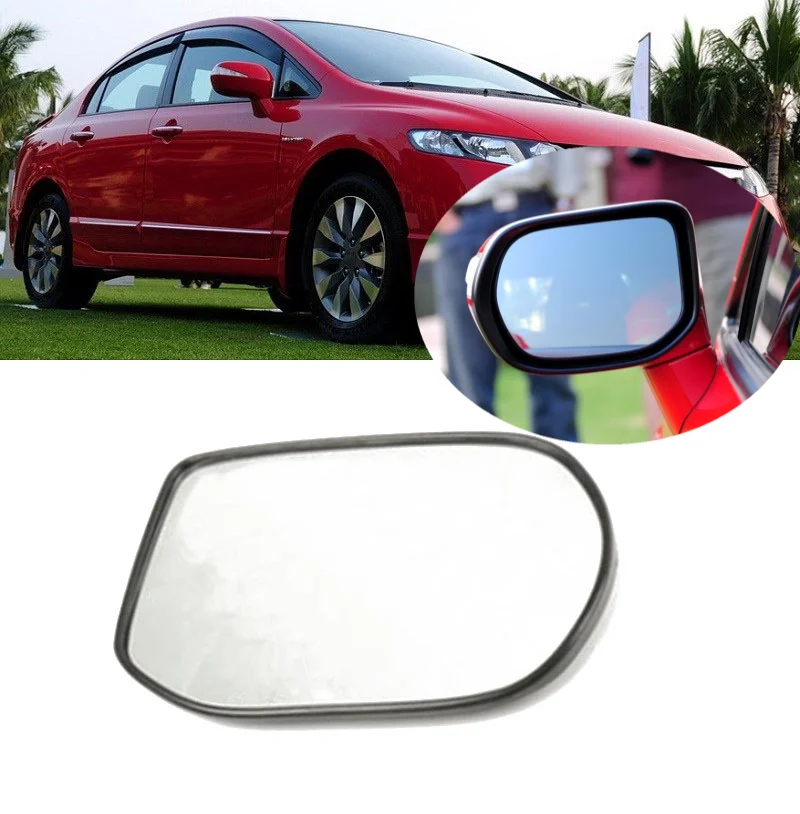 Lofty Richy Mirror Lens For HONDA CIVIC FA1 FD1 HYBRID 2007 2008 2009 2010 2011 For CIIMO Side Rear View Mirror Rearview Glass