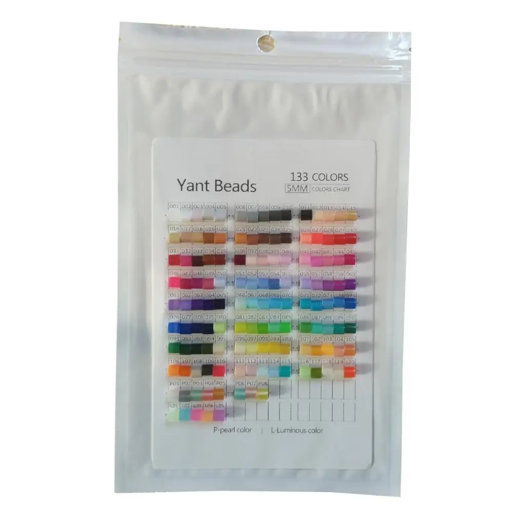 Yantjouet Yant Beads All Color Card 2.6mm Mini Beads 230color 5MM Beads 133colors