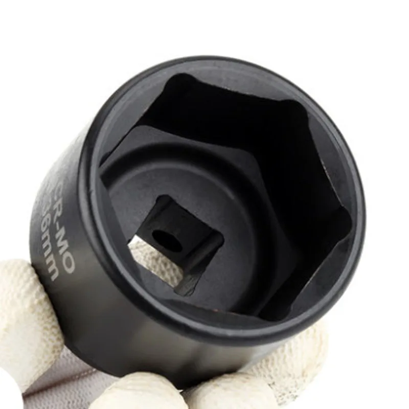 Soquete adaptador de impacto curto 1/2 ", soquetes elétricos 6 pontos para impacto de ar, ferramentas pneumáticas 10 12 13 14 16 17 18 19 21 24mm