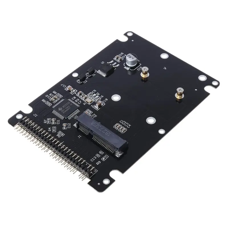 Mini SATA mSATA SSD Festplatte zu 44Pin IDE Adapter mit Gehäuse Fall 2.5 "HDD