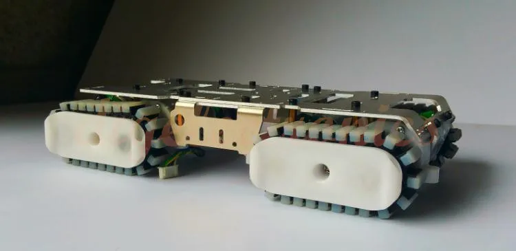 Smart Robot Tank Chassis Tracked Caterpillar Crawler Car Platform with 4 Motor for Arduino Climbing DIY Robot Modified Toy Part