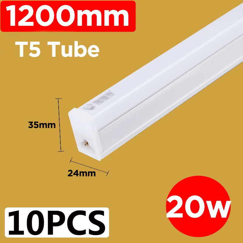 CANMEIJIA 220V 120cm T5 T8 Led Rohr Licht Für Home Led Lampe Rohr Bar 40W 60W kalt Weiß Warm Weiß 4ft Led Rohr licht 1200mm Rohr beleuchtung 6