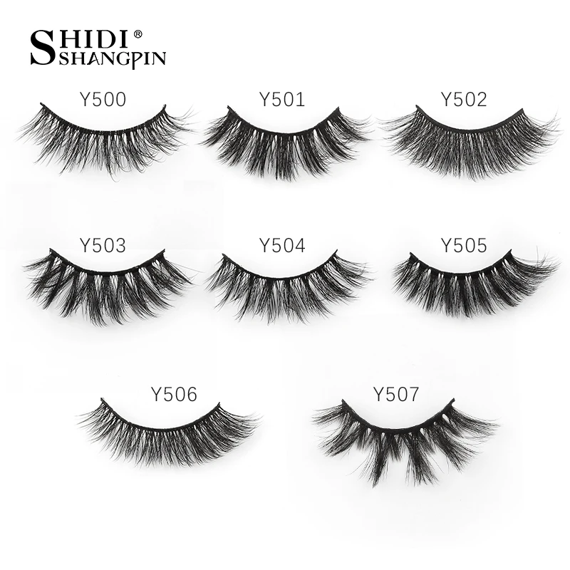 ナチュラル3Dミンクつけまつげ,60ペア,100ペア,300ペア,卸売