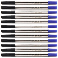 116mm long 7mm diameter Ballpen Rollerball Pen Refills Ballpen Refills For Parker 3021531 1905323 German ink